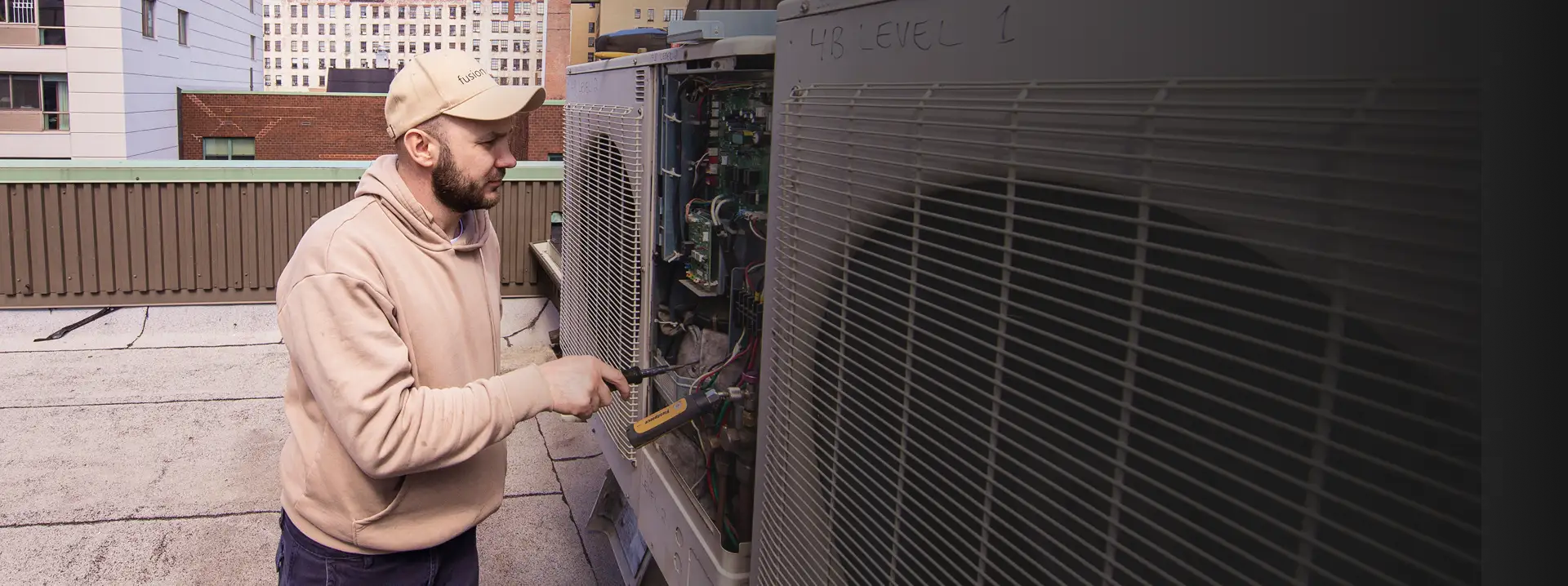 Reparación de HVAC comercial