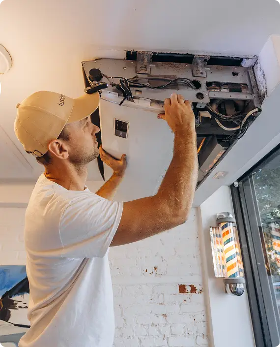 Instalación de mini-split sin conductos